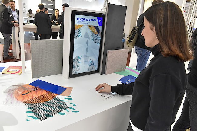 Stand Interprint, ZOW 2020. Photo: Thomas Klerx, Koelnmesse.