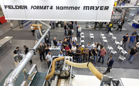 Na stoisku można było również zobaczyć gniazdo produkcyjne, porozmawiać z ekspertami o automatyzacji, a także uczestniczyć w pokazach na żywo, przygotowanych przez zespół specjalistów z Felder Group Polska.