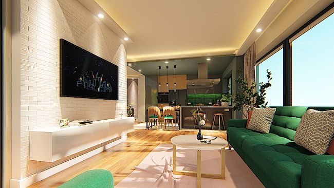 Projekt mieszkania we Wrocławiu - Alicja Lima.