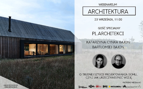 webinarium architektoniczne o projektowaniu domu