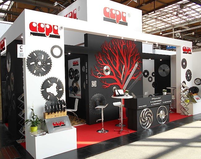 Stoisko targowe firmy Aspi.