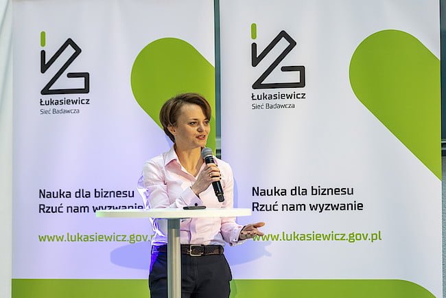 Jadwiga Emilewicz na otwarciu nowej jednostki badawczej Łukasiewicz – Poznański Instytut Technologiczny