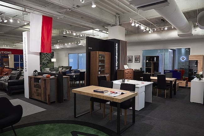 Polski showroom narodowy High Point Market jesień 2020