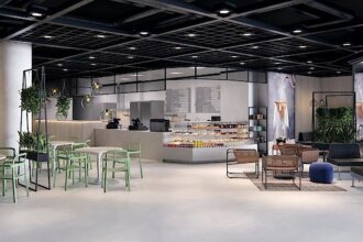 Strefy Bistro i Café w IKEA w Blue City.