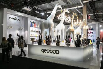 Stoisko marki Qeeboo na targach Warsaw Home 2019 r.