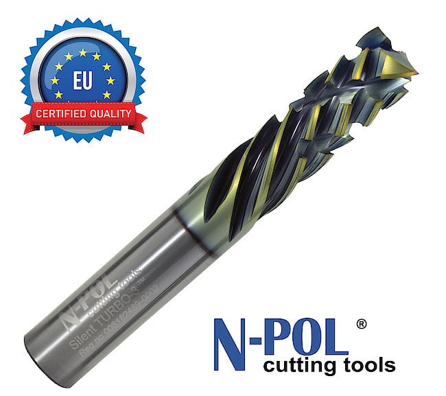 Frez kompresyjny z weglika spiekanego V809.XB Frez Kompresyjny z węglika spiekanego V809.XB - Silent TURBO-3 - FHU N-POL Krzysztof Noga