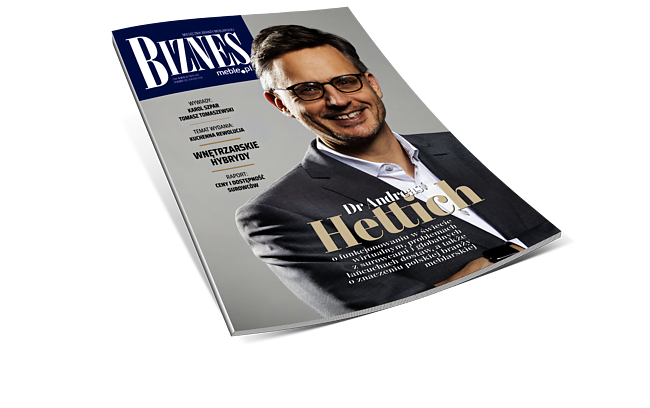 Na okładce dr Andreas Hettich, przewodniczący Rady Nadzorczej Grupy Hettich.