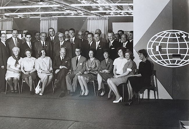 Na „Interzum” w 1963 roku.