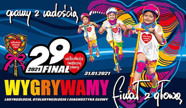 WOŚP, Wielka Orkiestra Świątecznej Pomocy.