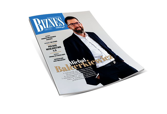 Michał Balcerkiewicz, prezes Zarządu Fabryki Mebli Balma.
