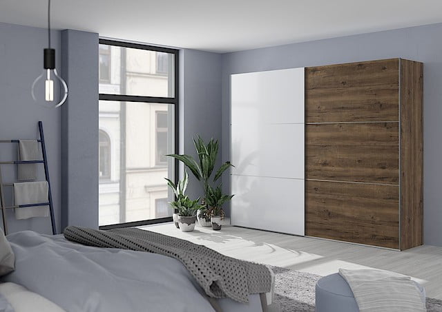 Interprint - Fox Walnut na szafie