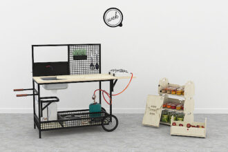 Działkowa przetwórnia owoców i warzyw, proj. Anna Woźniakowska.