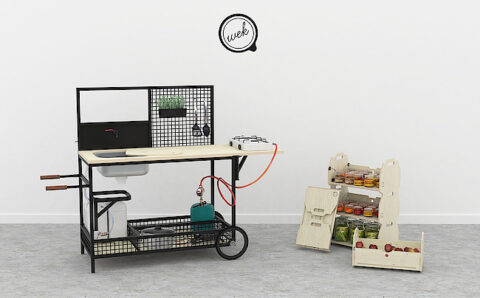 Działkowa przetwórnia owoców i warzyw, proj. Anna Woźniakowska.