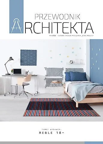 Aranżacje, inspiracje produktowe i pomysły na wystrój pokoju dziecięcego - wszystko to można znaleźć w najnowszej publikacji „PRZEWODNIK ARCHITEKTA: meble 18-”.