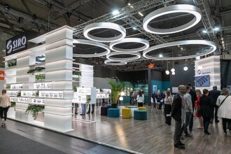 Stoisko firmy Siro na targach Interzum 2019. Fot. Tomasz Markowski.