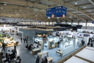 Ekspozycja na targach ,,Meble Polska", które odbyły się w Poznaniu w dniach 25-28 lutego.