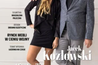 Okładka kwiecień 2022. Miesięcznik i portal informacyjny branży meblarskiej BIZNES.meble.pl
