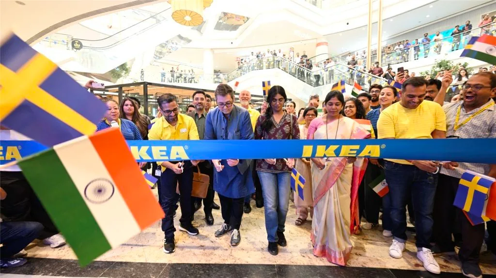 Otwarcie sklepu IKEA w Pune w Indiach.