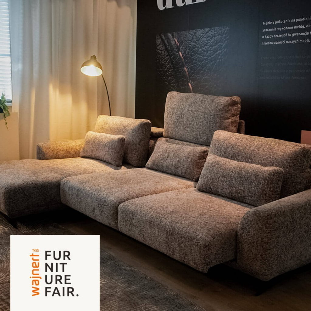 Ekspozycja na targach wewnętrznych Wajnert Meble
