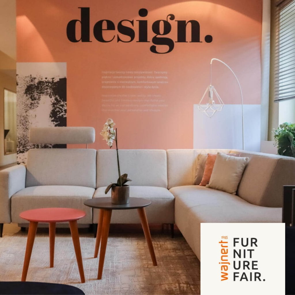 Ekspozycja na targach wewnętrznych Wajnert Meble