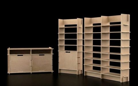 Julia Szymanowska, System meblowy do przestrzeni sklepowej.