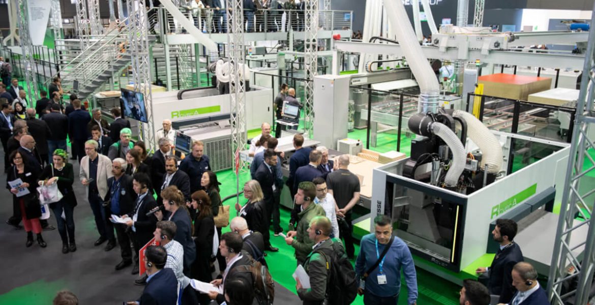 Targi LIGNA - ekspozycja targowa - miesięcznik i portal informacyjny branży meblarskiej biznes.meble.pl