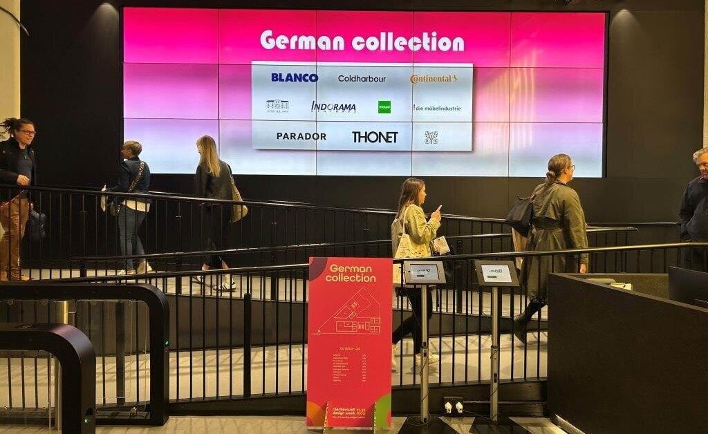 Meble w Niemczech się nie sprzedają, ale niemiecka branża meblarska się nie poddaje, po raz pierwszy prezentuje się na wspólnym stoisku podczas Clerkenwell Design Week w Londynie.