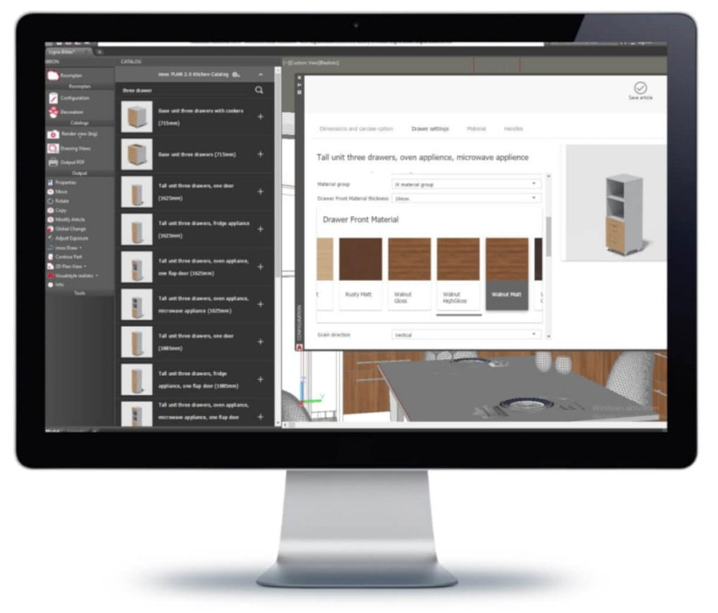 Imos System ix: interfejs - plan