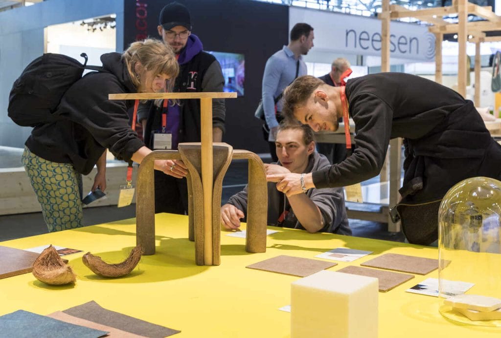 Trend Forum Materials & Nature – „Sustainability Matters” interzum 2023. Fot.  Hanne Engwald / Koelnmesse.