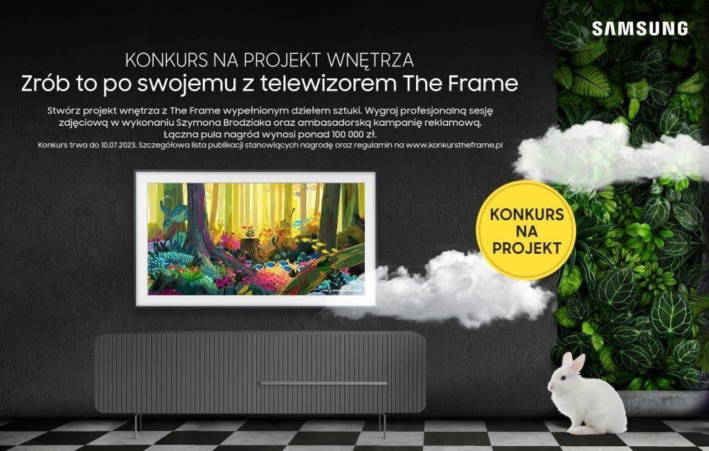 Konkurs marki Samsung na projekt wnętrza.
