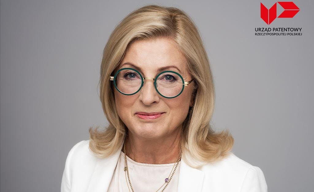Funkcję prezesa Urzędu Patentowego RP pełni dr hab. Ewa Skrzydło-Tefelska.