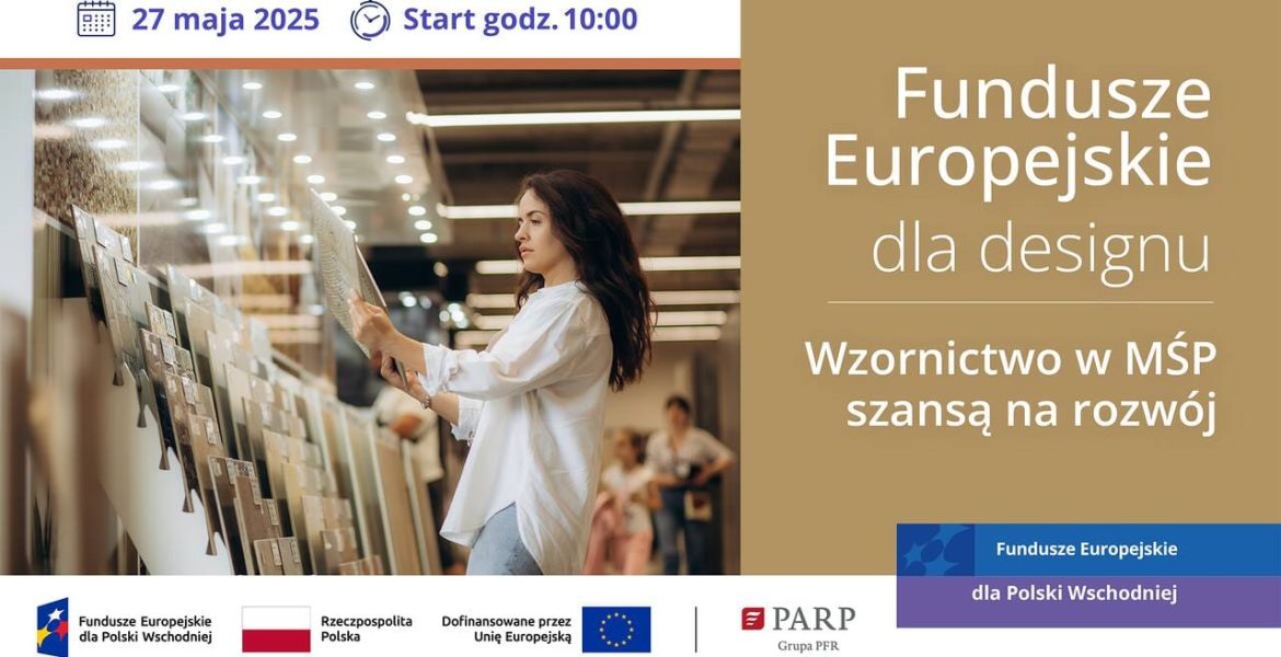 Fundusze Europejskie dla designu