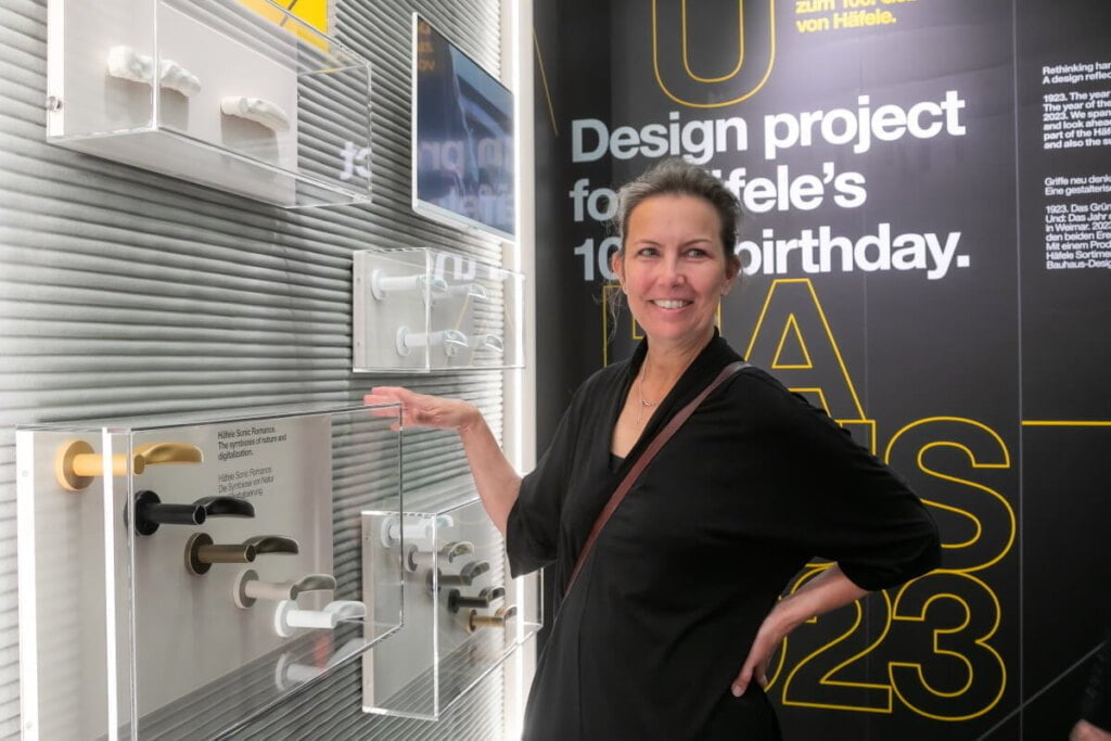 Hafele - stoisko na targach Interzum 2023 - miesięcznik i portal informacyjny branży meblarskiej biznes.meble.pl