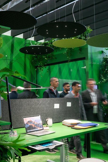 Hafele - stoisko na targach Interzum 2023 - miesięcznik i portal informacyjny branży meblarskiej biznes.meble.pl