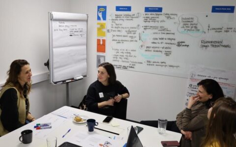 Warsztaty z NGOs w IKEA.