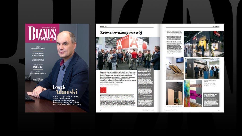Największe targi na świecie w czerwcowo-lipcowym BIZNES.meble.pl.