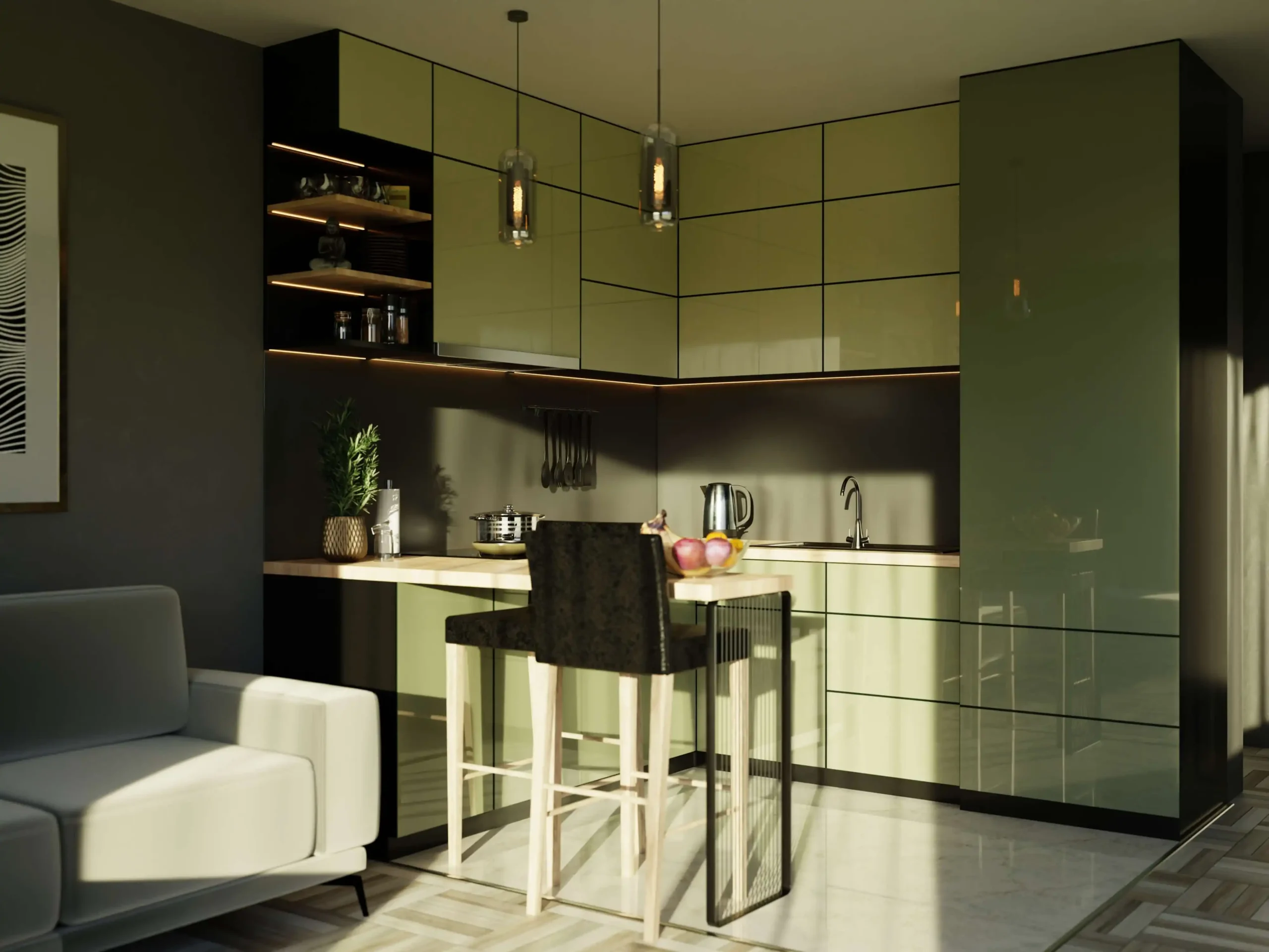 Colorimo - szkło lakierowane we wnetrzu - miesięcznik i portal informacyjny branży meblarskiej biznes.meble.pl