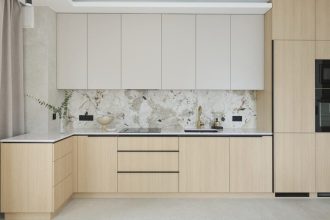 Mieszkanie inwestycyjne. Projekt wnętrza: Magdalena Kanik, Lys Studio. Fot. Kacper Stolorz.