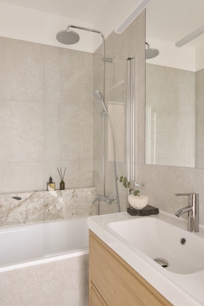 Mieszkanie inwestycyjne. Projekt wnętrza: Magdalena Kanik, Lys Studio. Fot. Kacper Stolorz.