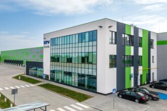 Nowe Centrum Logistyczne GTV w Pruszkowie.