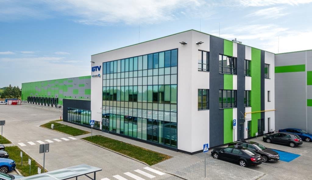 Nowe Centrum Logistyczne GTV w Pruszkowie.