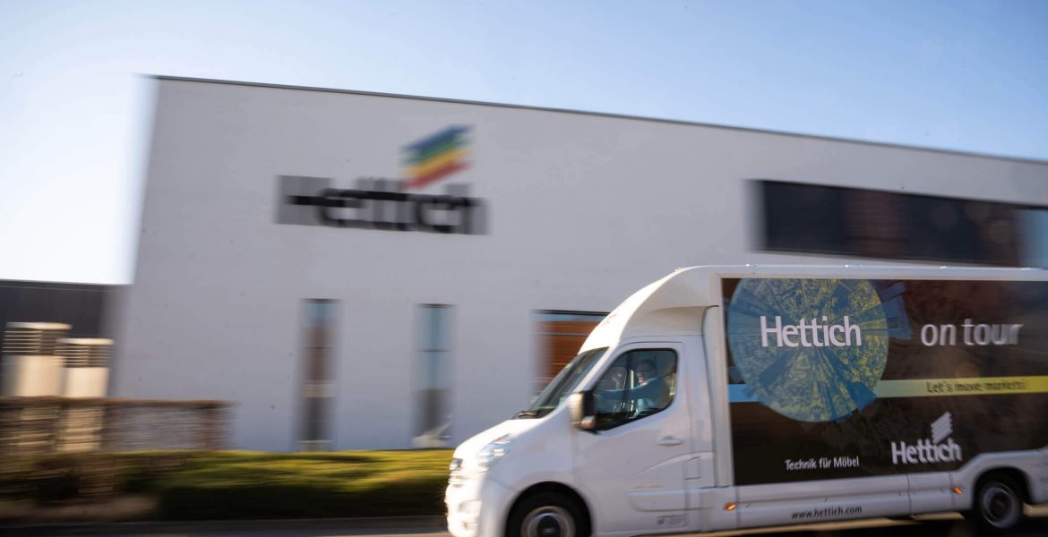 Hettich on Tour. Ciężarówka Hettich