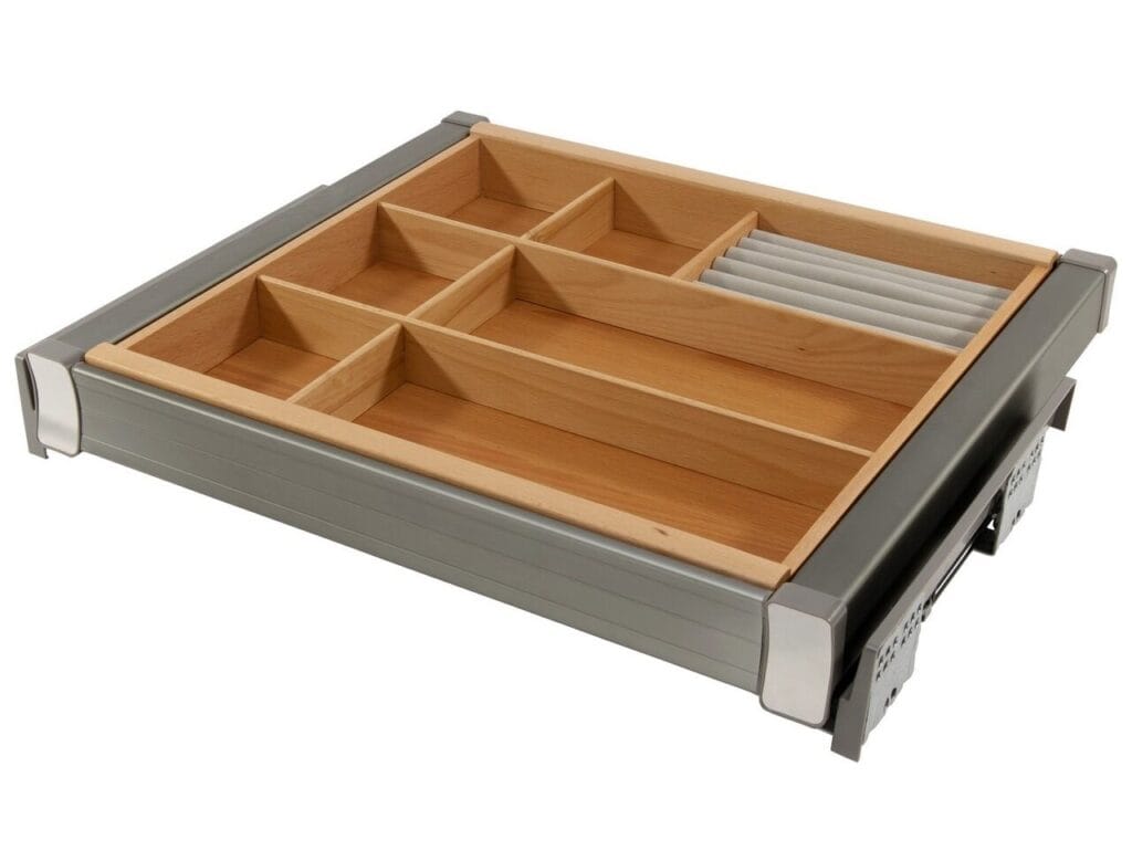 Aluminiowa szuflada DX006 z oferty AMIX.