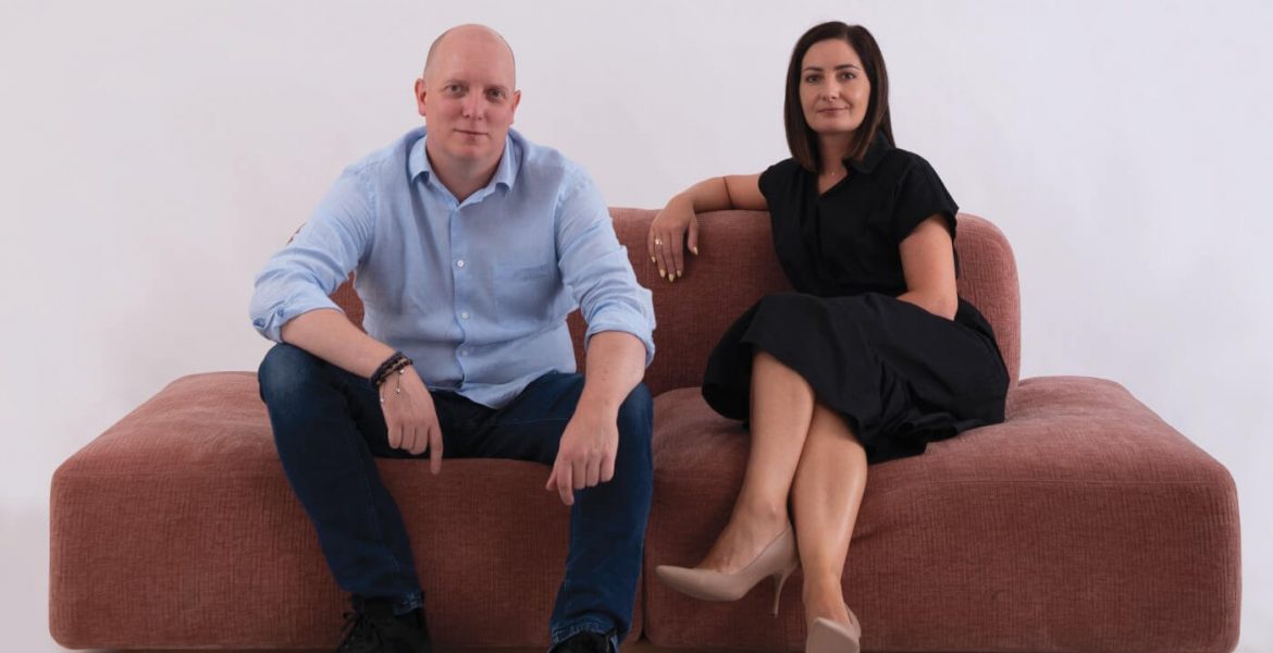 Monika Struska i Tomek Matejczyk, właściciele marki Nobonobo.