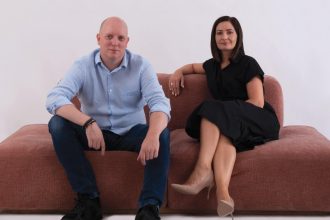 Monika Struska i Tomek Matejczyk, właściciele marki Nobonobo.