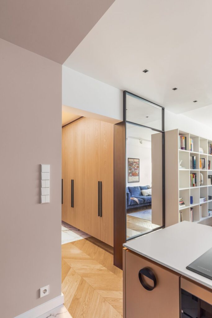 Kolory we wnętrzach 2024 - przestrzeń dzienna, proj. Szydlik Wnętrza.