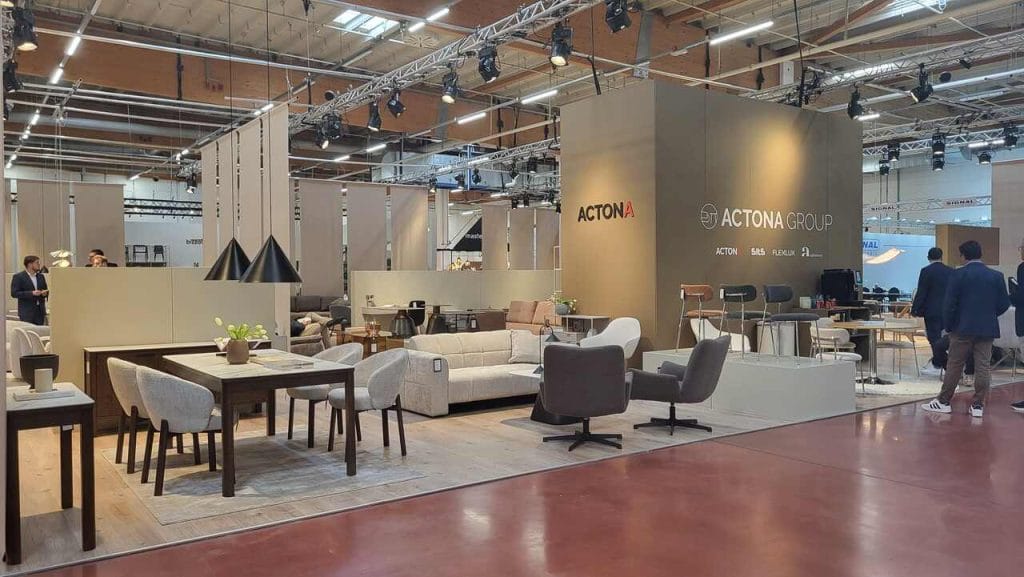 Actona Group, targi M.O.W. 2025 w Bad Salzuflen.