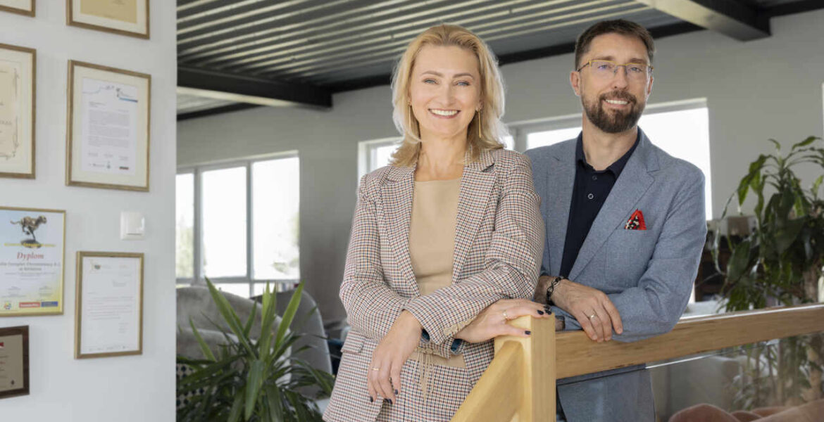 Agnieszka i Robert Chmielewscy. Fot. Natalia Kwiecińska.