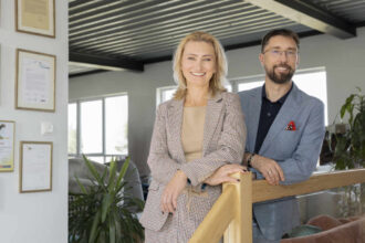 Agnieszka i Robert Chmielewscy. Fot. Natalia Kwiecińska.