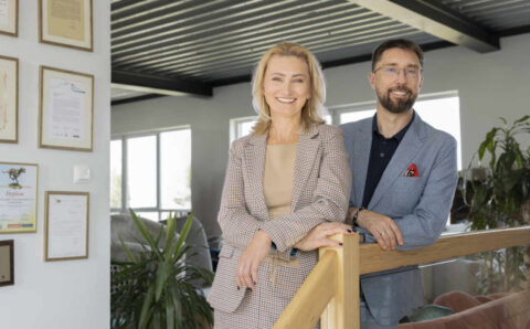 Agnieszka i Robert Chmielewscy. Fot. Natalia Kwiecińska.